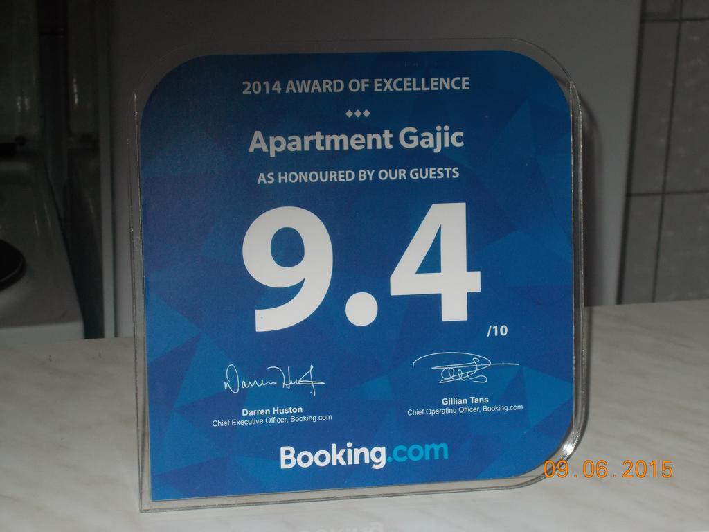 Apartment Gajic Belgrade Chambre photo